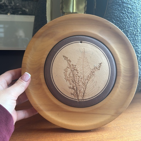 Woodbury Woodenware, Handcrafted wall, decor, display plates, trivet vintage - Picture 5 of 7